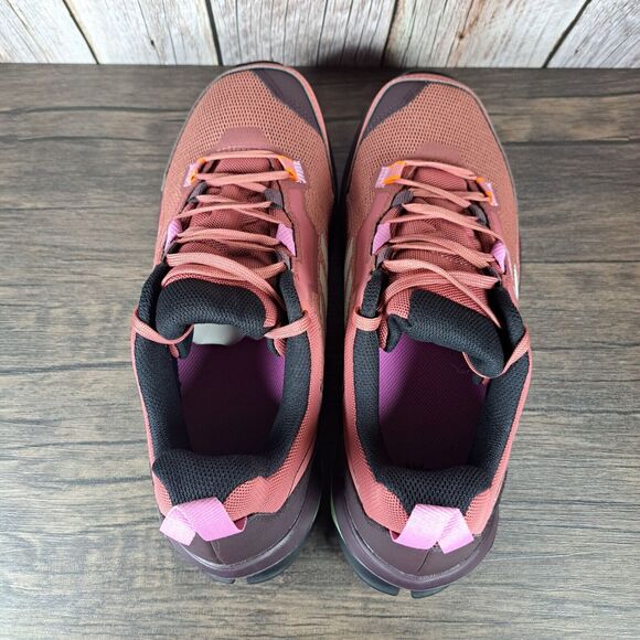 Adidas Terrex AX4 Primegreen Wonder Red Trail Shoes Women's Sz 9.5 (Worn Once) - Picture 6 of 9